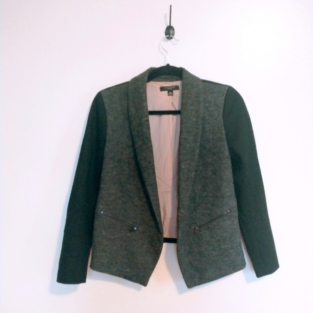 Ann Taylor will blazer two tone petite